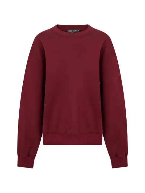 Dolce & Gabbana crew-neck sweatshirt with long-sleeves
