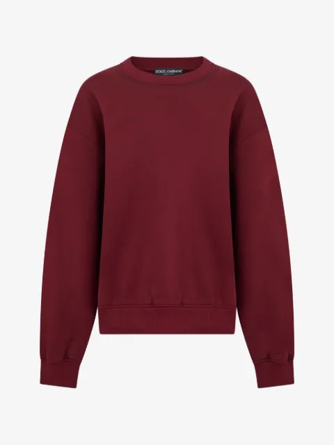 Dolce & Gabbana crew-neck sweatshirt with long-sleeves
