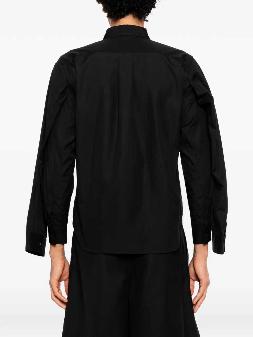 Black Comme Des Garçons Shirt met borstzak Zwart