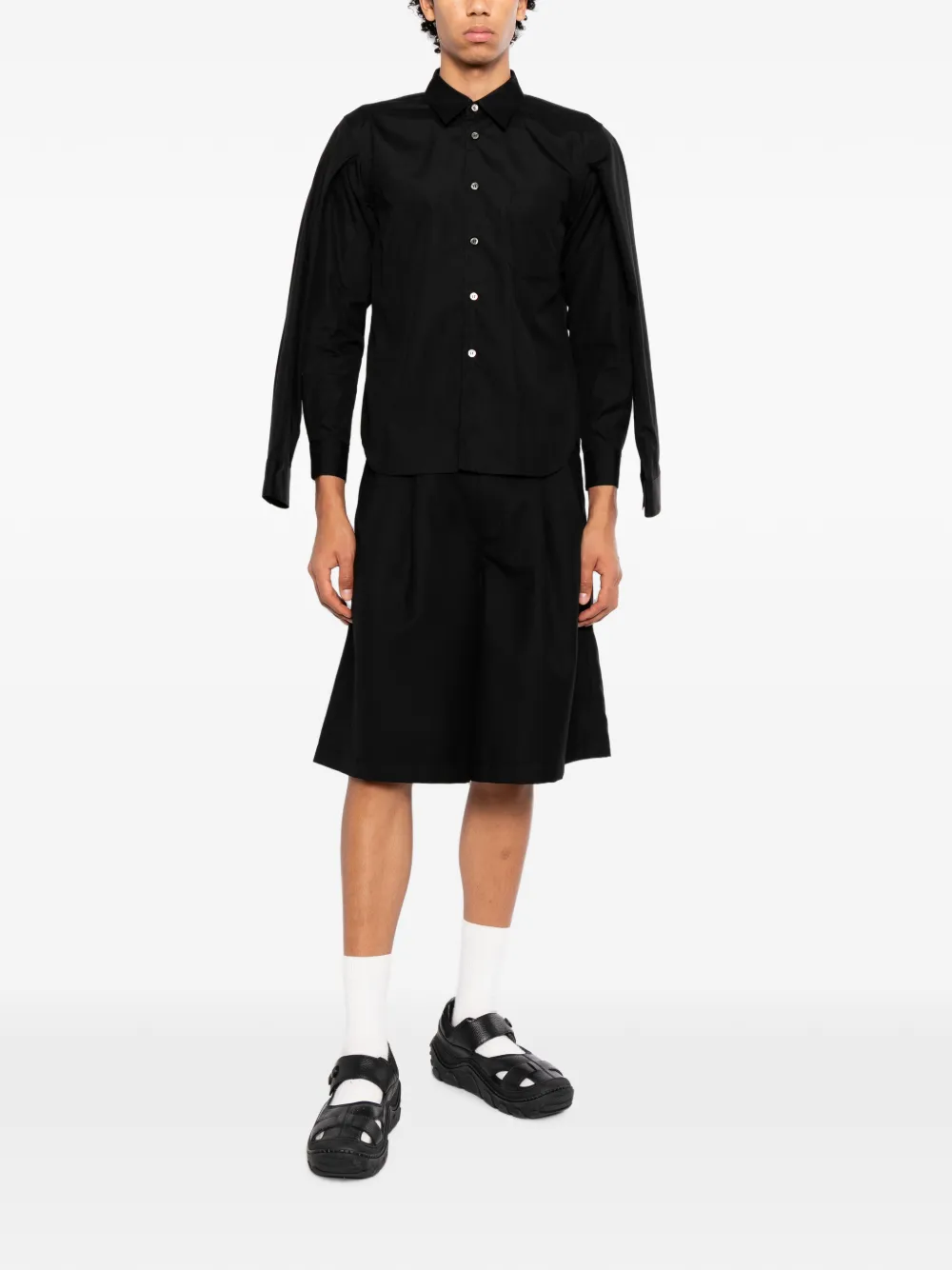 Black Comme Des Garçons Shirt met borstzak Zwart