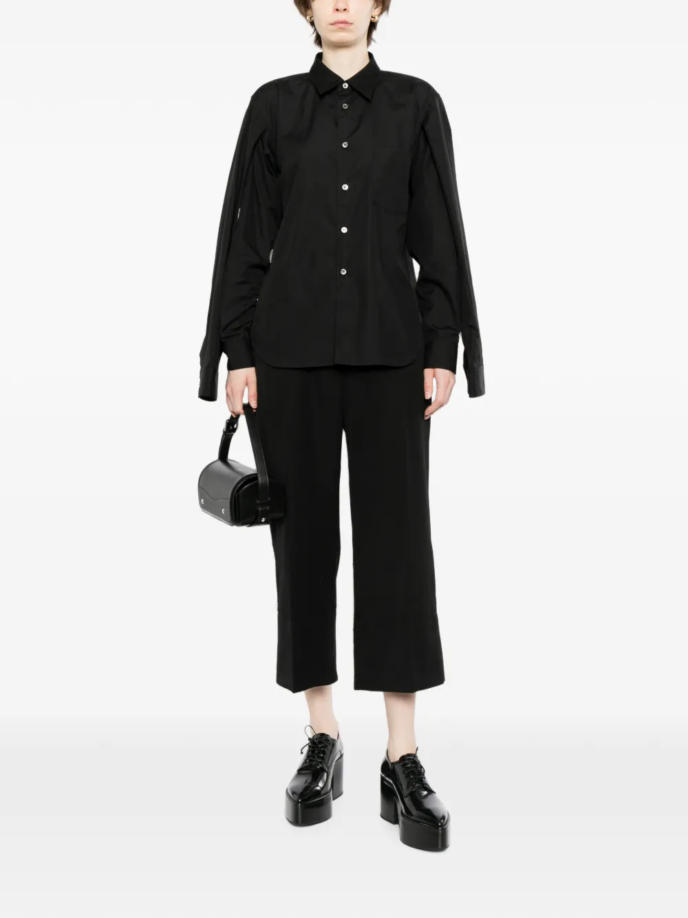 Black Comme Des Garçons Shirt met borstzak Zwart