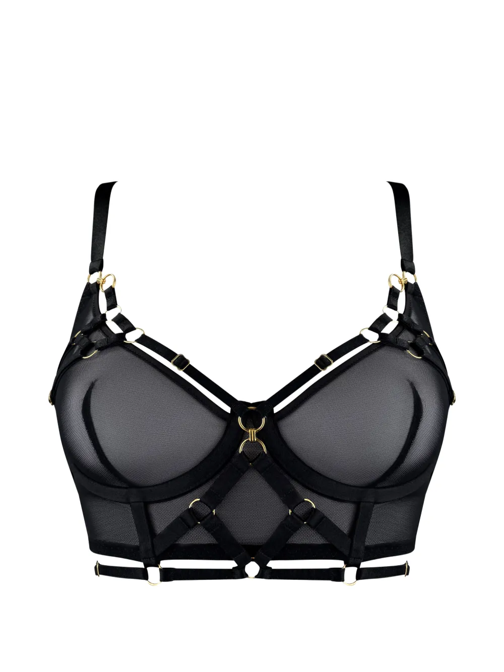 Bordelle Zenna bodice bra - Nero