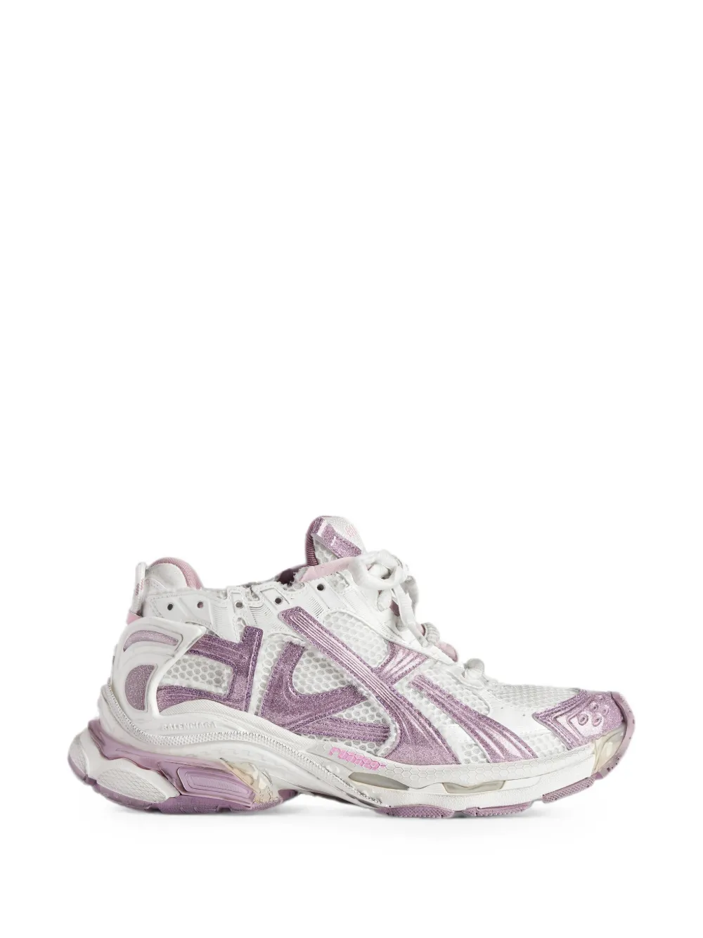 Balenciaga runner glitter trainers Wit