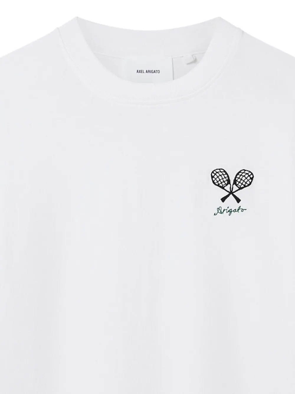 Axel Arigato Ace T-shirt met geborduurd logo Wit