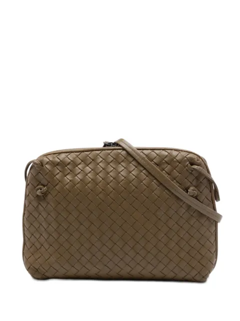 Bottega Veneta Pre-Owned 2012-2026 Nappa Intrecciato Nodini crossbody bag