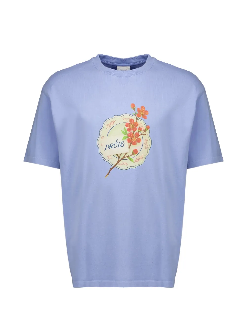 Drôle De Monsieur Drôle Porcelaine-print T-shirt
