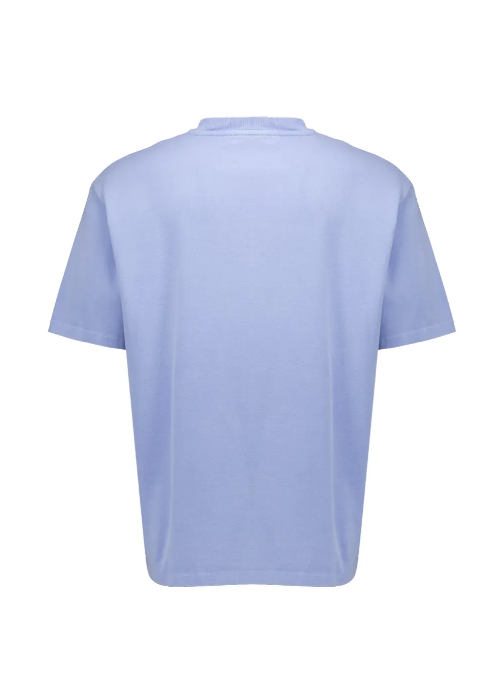 Drôle De Monsieur Drôle T-shirt met Porcelaine-print Blauw