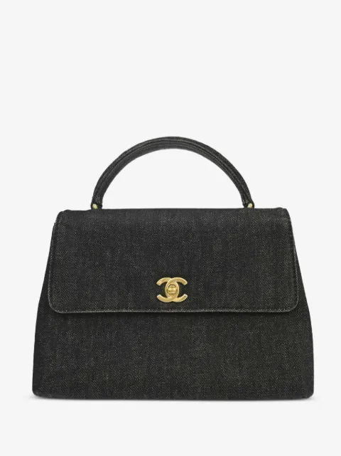 CHANEL Pre-Owned 1998 CC-turn-lock tote bag
