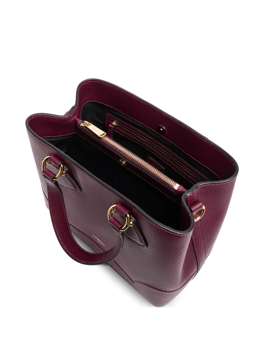 Lancel Neo Izy leren shopper Paars