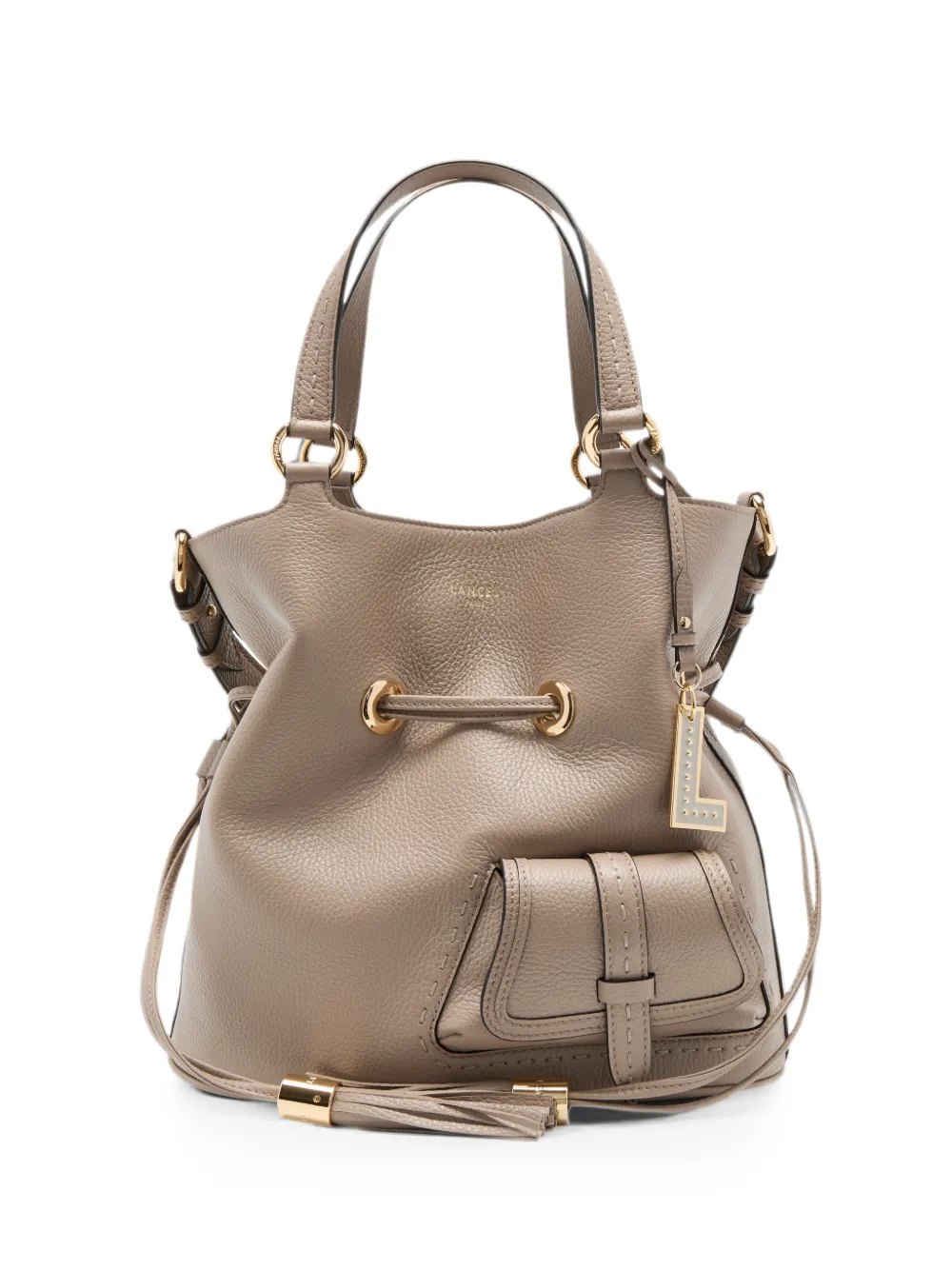 Lancel medium Premier Flirt leather bucket bag - Toni neutri