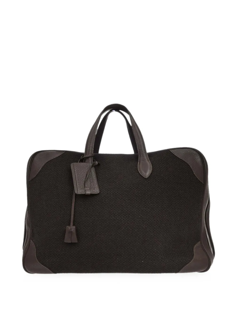 Hermès Pre-Owned 2001 50 Victoria 50 luggage bag - Braun
