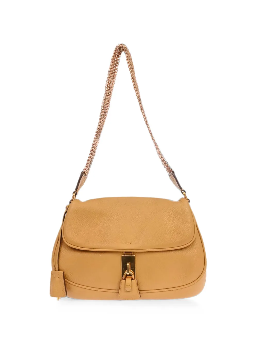 Prada Pre-Owned 1990-2000s chain-link-strap shoulder bag - Neutrals