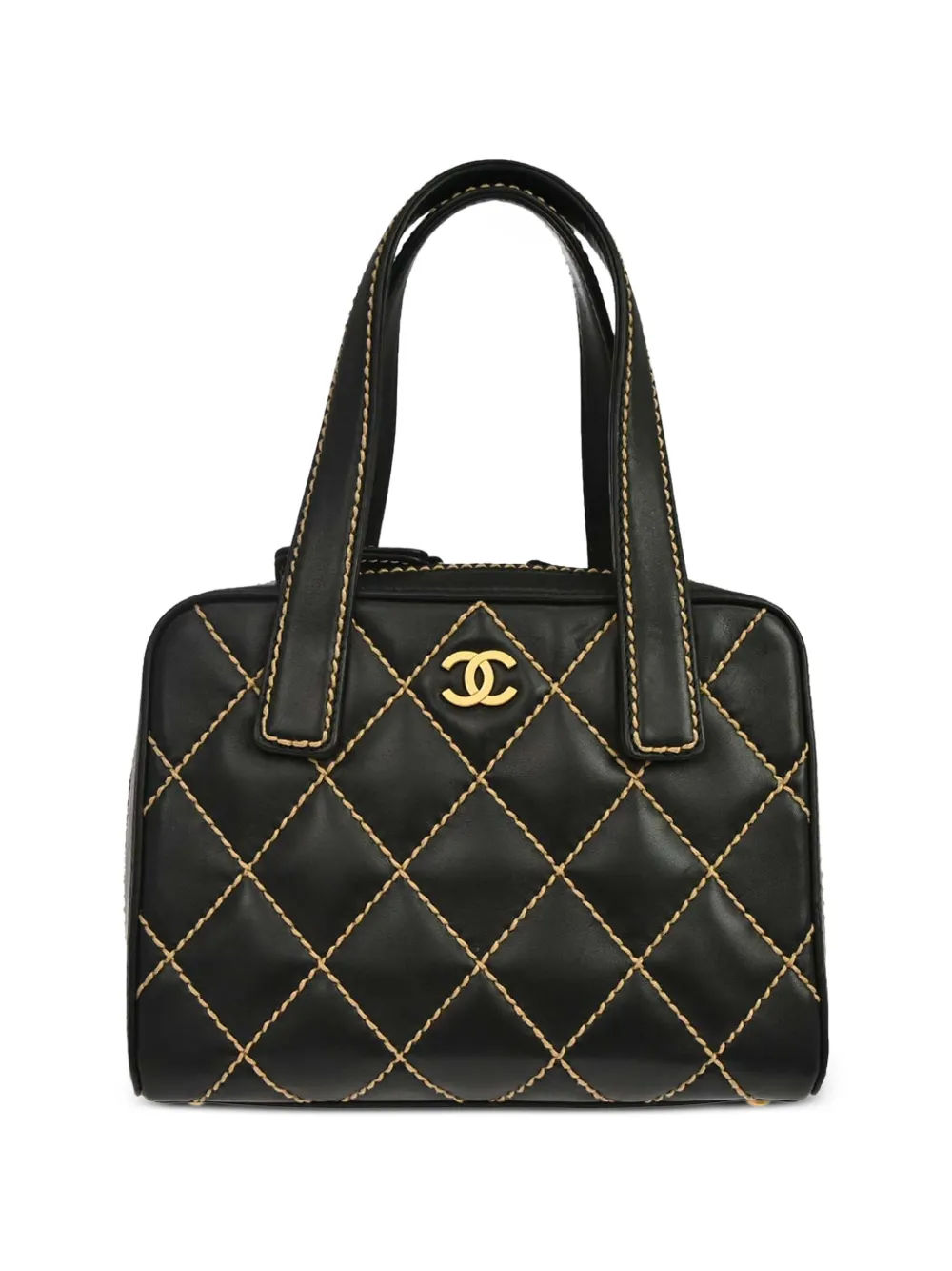 CHANEL Pre-Owned 2003 Wild Stitch tote bag - Nero