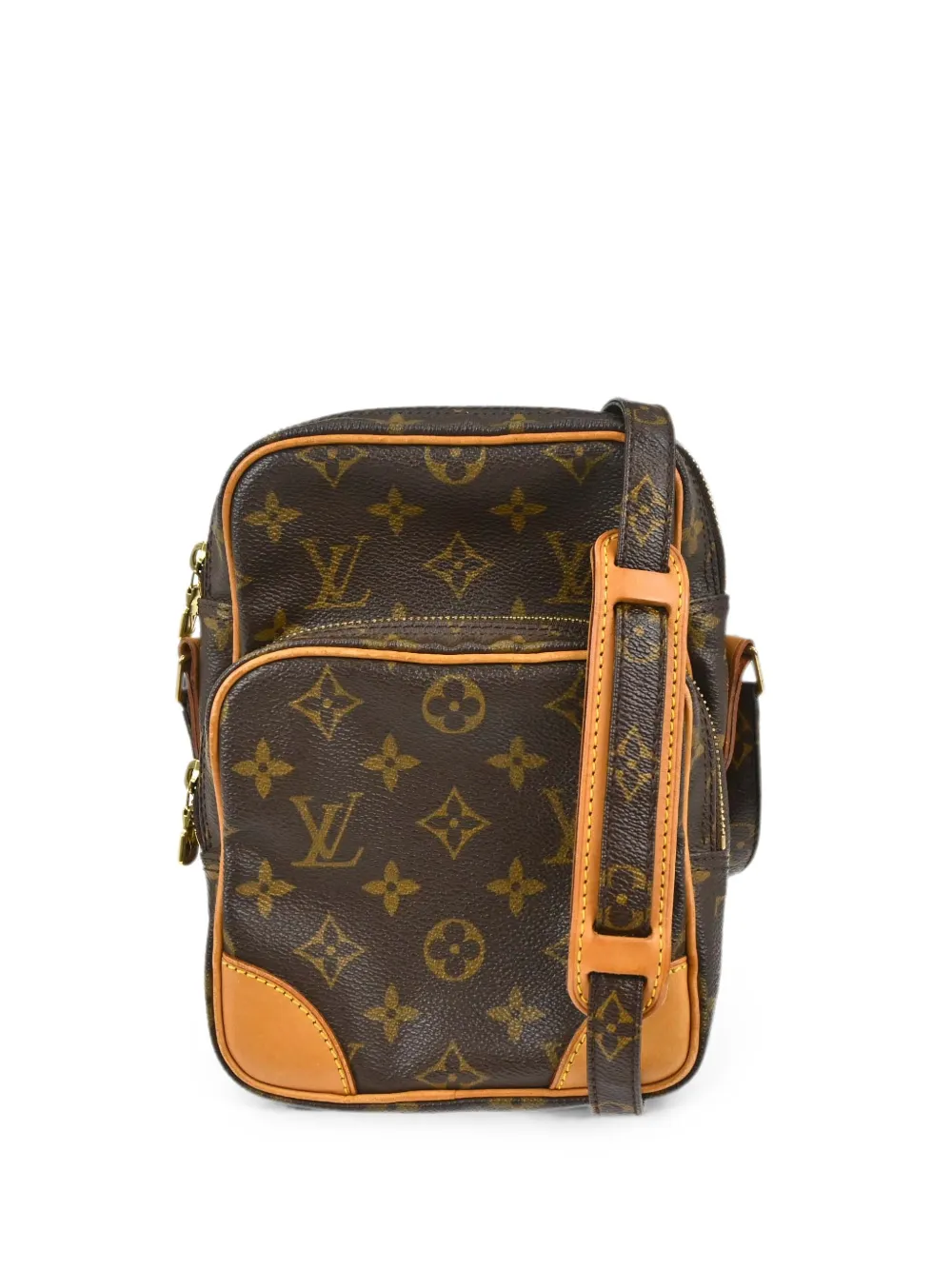 Louis Vuitton Pre-Owned 2001 Amazon Monogram-pattern crossbody bag - Marrone