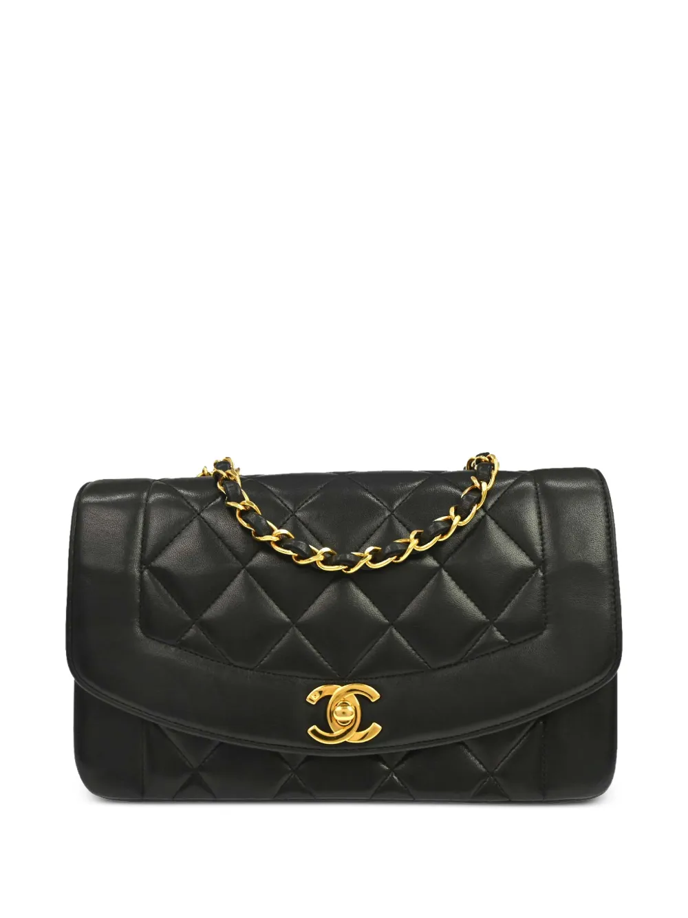 CHANEL Pre-Owned 1985-1990 Diana shoulder bag - Nero