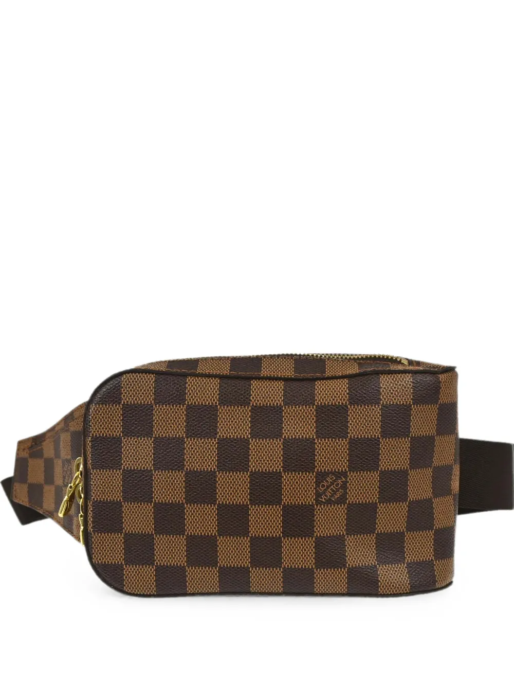 Louis Vuitton Pre-Owned 2002 Geronimos Damier Ebene belt bag - Brown