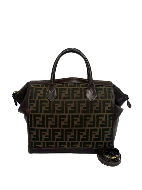 Fendi Pre-Owned 1990-2000 Zucca Canvas satchel