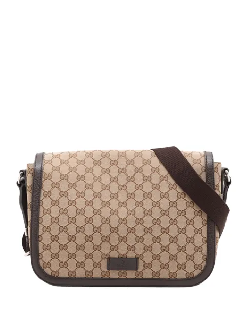 Gucci Pre-Owned 2000-2015 GG Canvas Flap crossbody bag