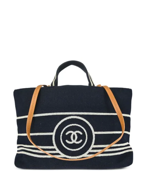 CHANEL Pre-Owned 2014 small Deauville 2way tote bag