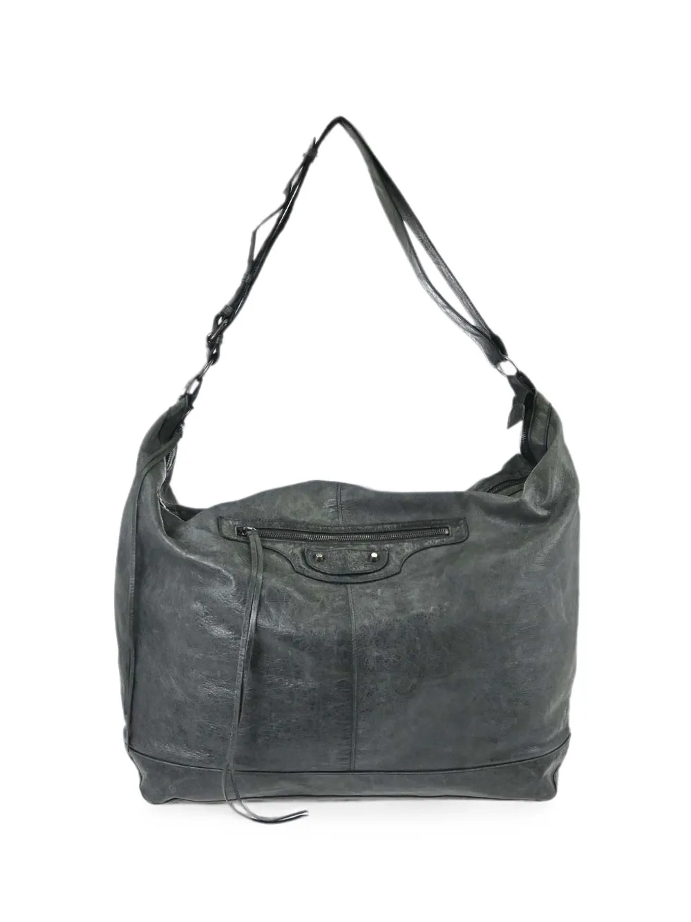 Balenciaga Pre-Owned 1990-2000s XL Courier shoulder bag - Green