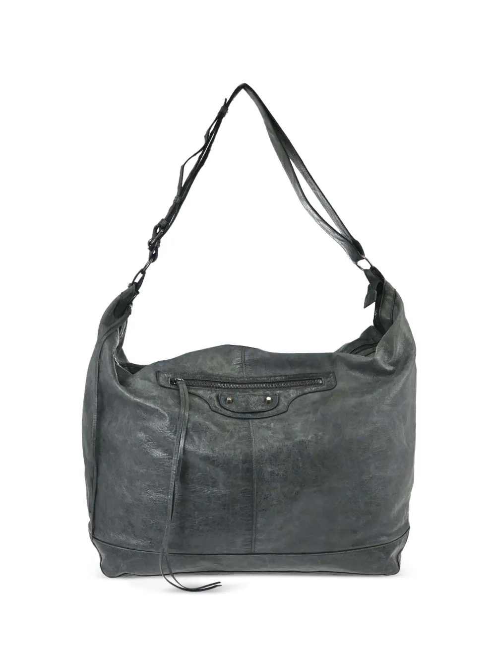 Balenciaga Pre-Owned 1990-2000s XL Courier shoulder bag - Grün
