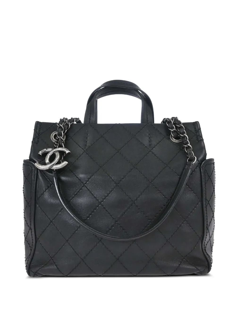 CHANEL Pre-Owned 2015 Wild Stitch CC tote bag - Schwarz