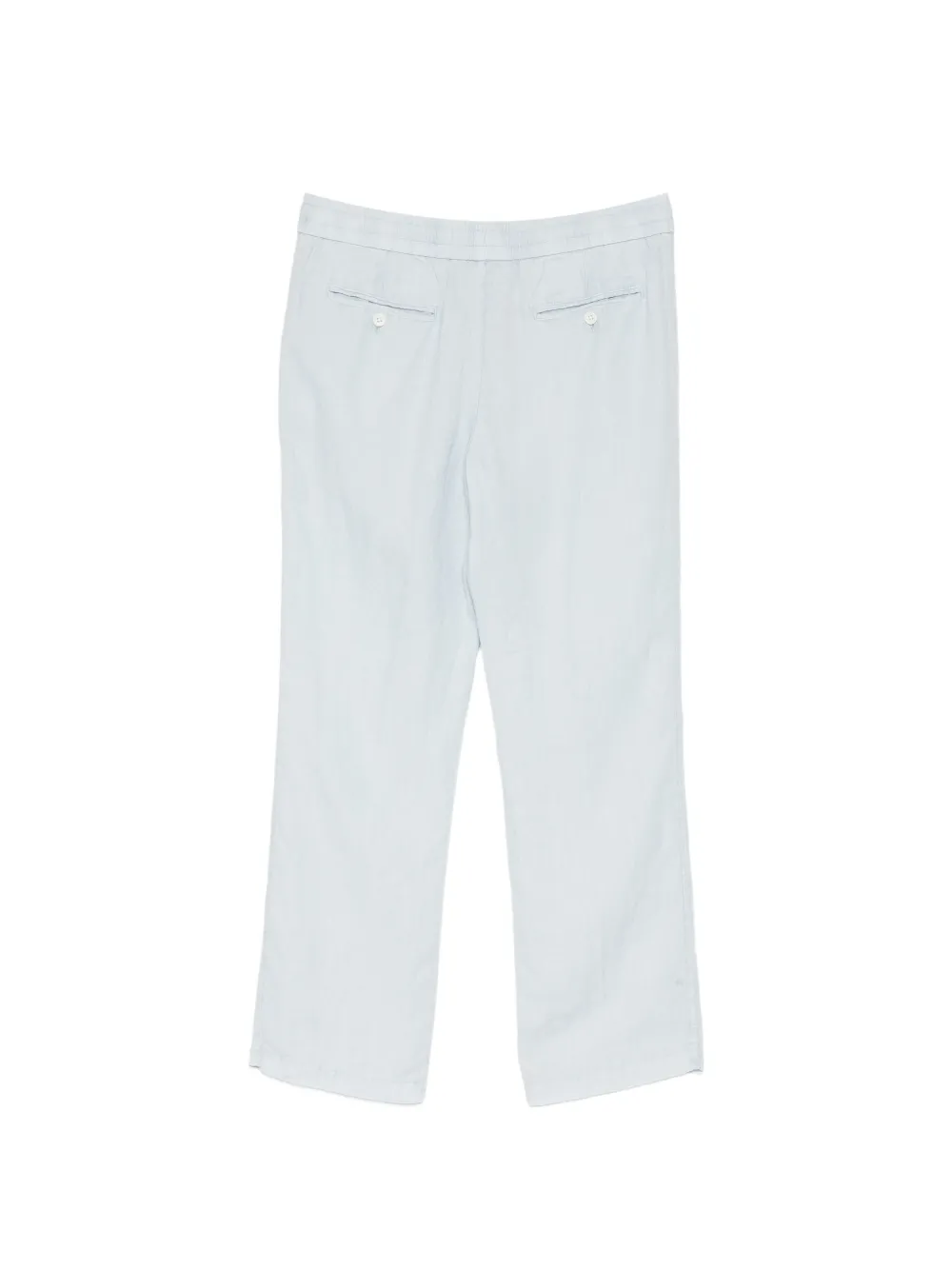 James Perse Lichtgewicht linnen broek Blauw