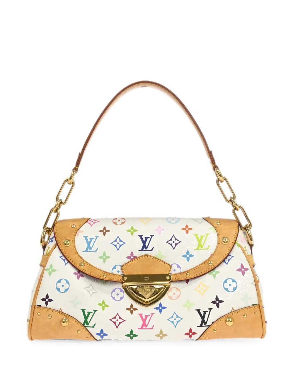 Louis Vuitton Pre-Owned x Takashi Murakami 2008 Monogram Multicolore Beverly shoulder bag - Bianco
