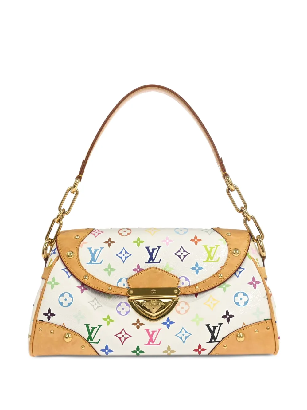 Louis Vuitton Pre-Owned x Takashi Murakami 2008 Monogram Multicolore Beverly shoulder bag - Bianco