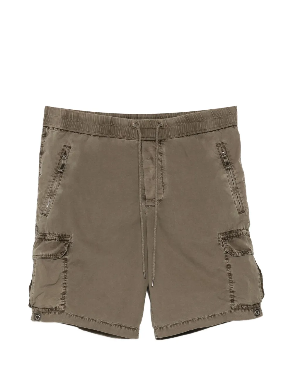 James Perse Parachute Cargo-Shorts aus Popeline - Grün