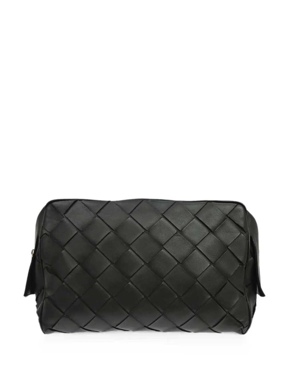 Bottega Veneta Pre-Owned 2010-2020s Intrecciato clutch bag - Black