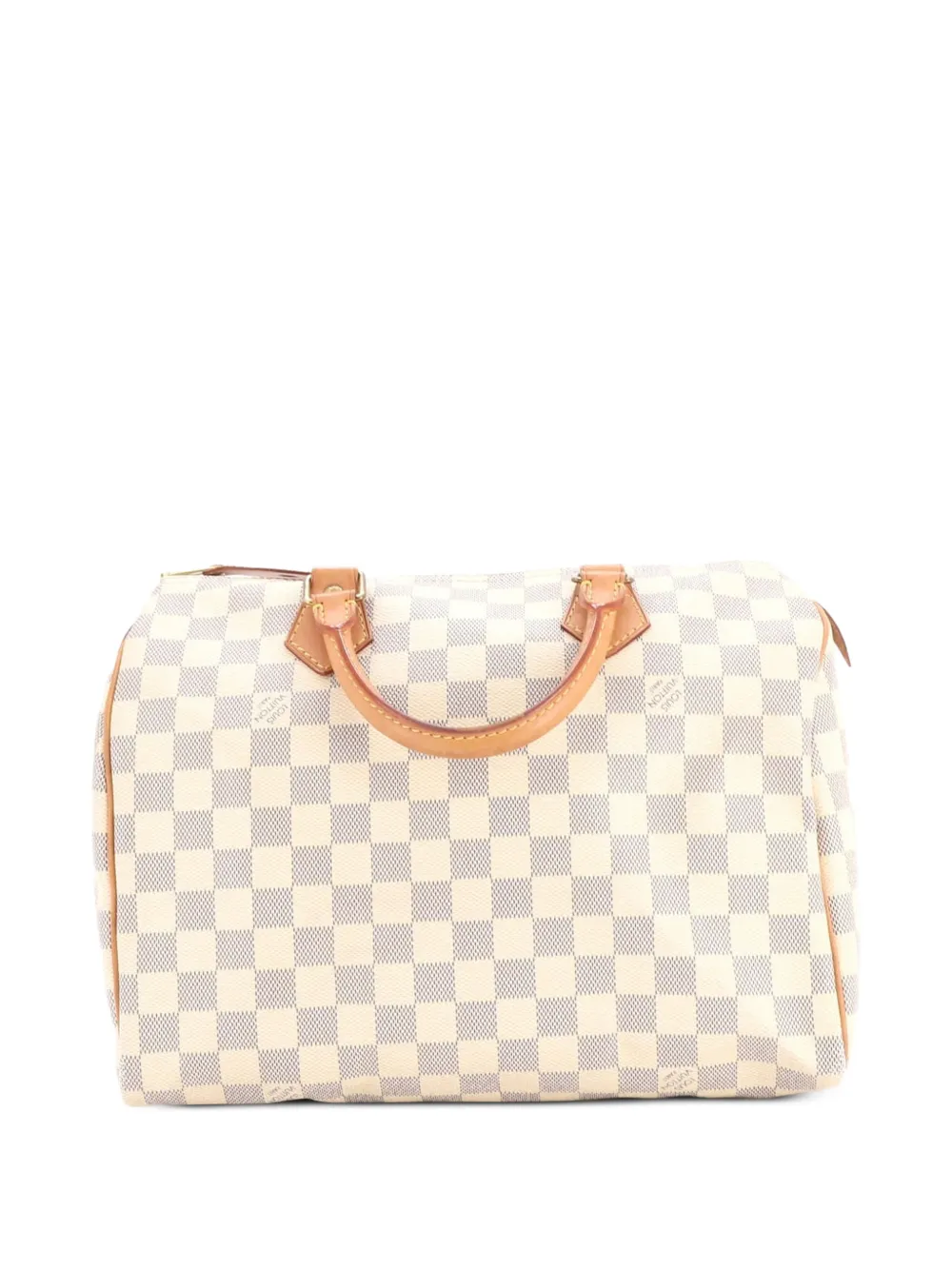 Louis Vuitton Pre-Owned Speedy Handbag Damier 30 satchel - Bianco