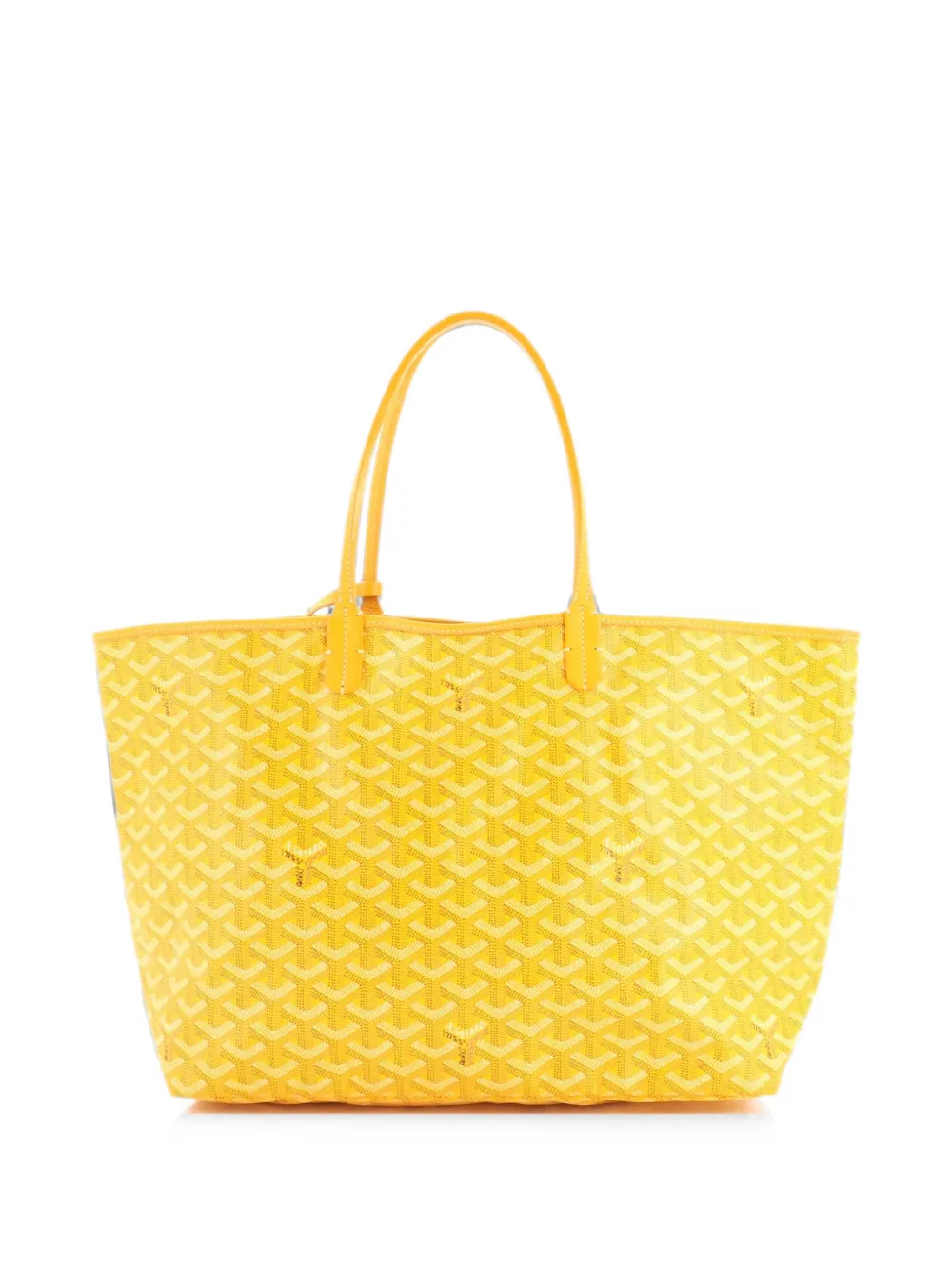 Goyard Pre-Owned Saint Louis Coated Canvas PM tote bag - Yellow
