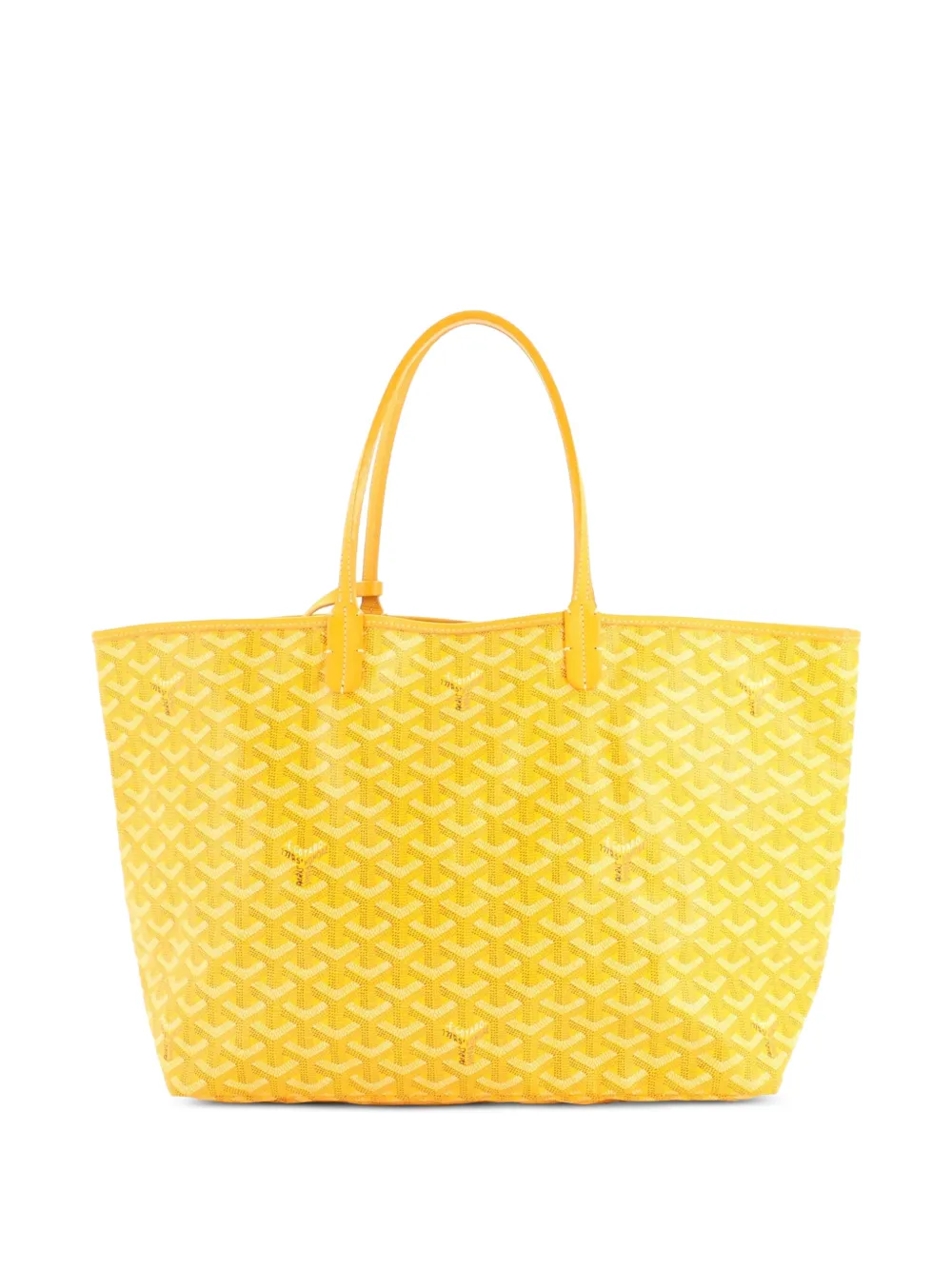 Goyard Pre-Owned Saint Louis PM Tote Bag aus beschichtetem Canvas - Gelb