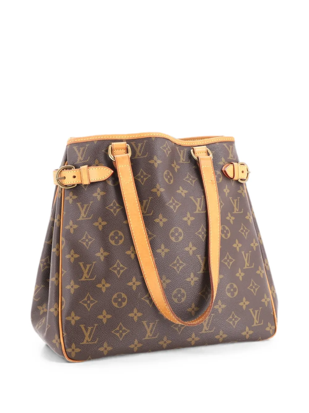 Louis Vuitton Pre-Owned Batignolles Handbag Monogram Canvas Vertical tote bag - Brown