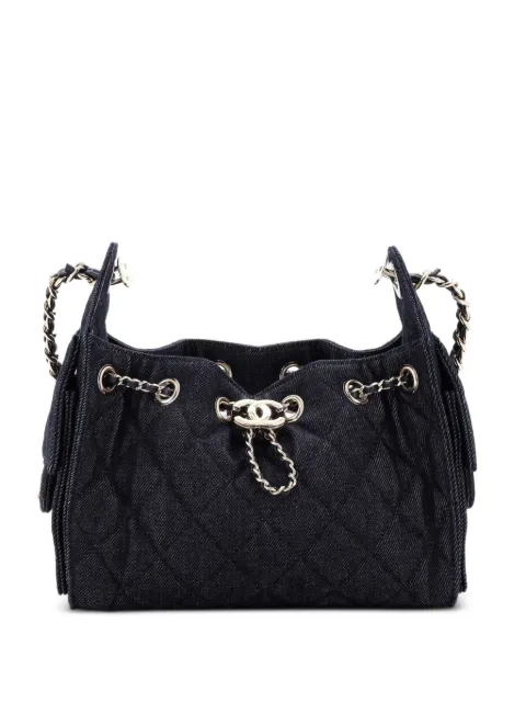 CHANEL Pre-Owned 25 Hobo Bag Quilted Denim Mini shoulder bag