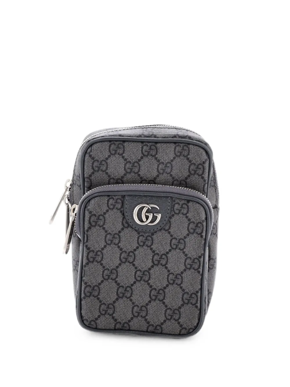 Gucci Pre-Owned Ophidia Sling Bag GG Coated Canvas Mini crossbody bag - Grey