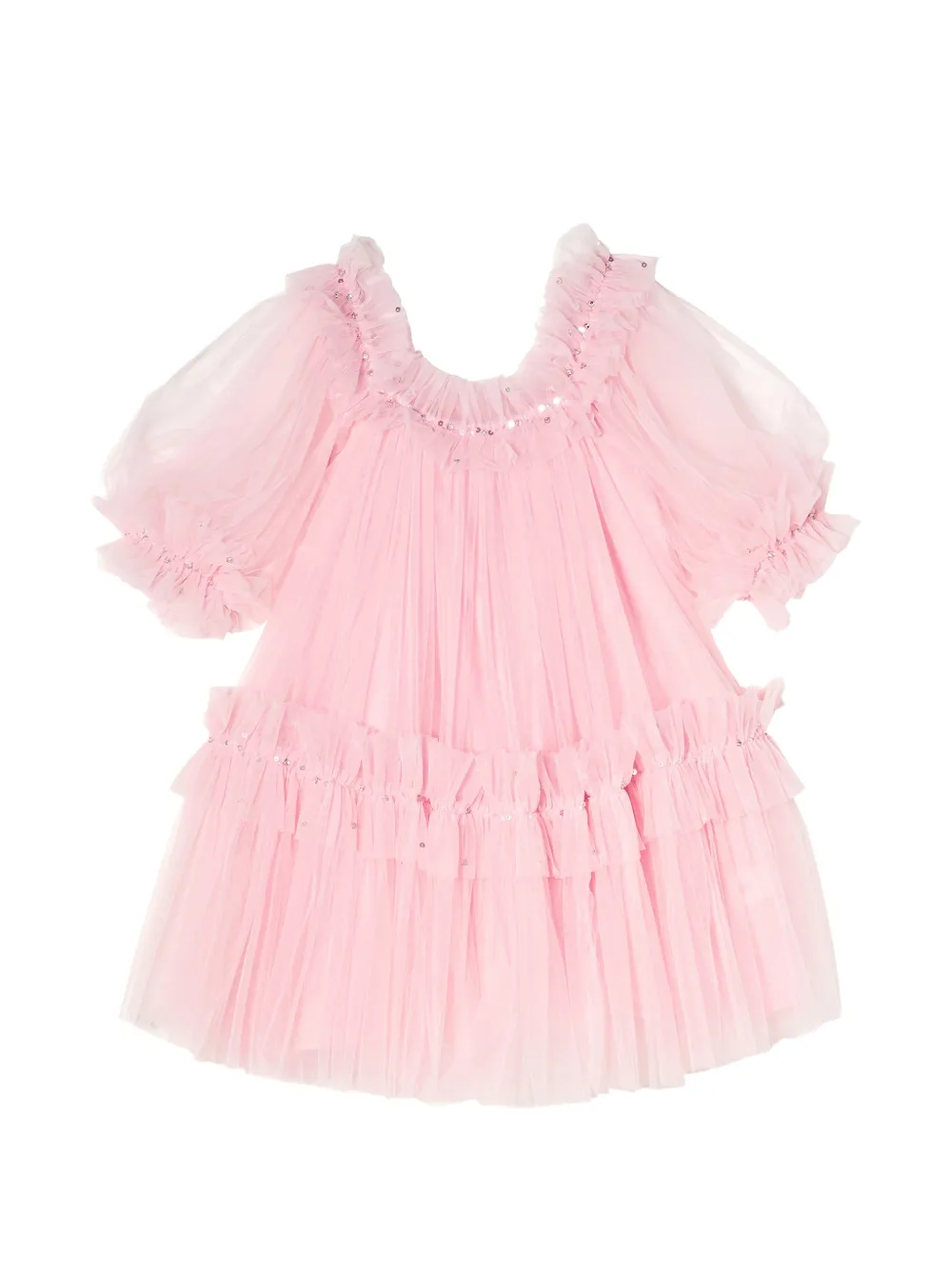 Tutu Du Monde Encore Angel sequin-embellished ruffled dress - Rosa