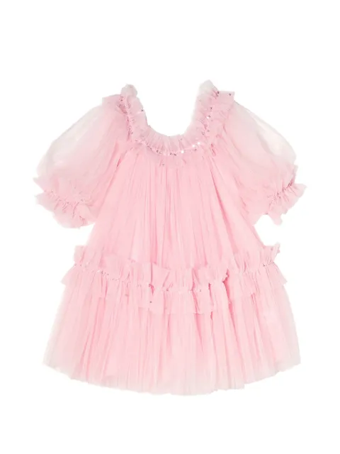 Tutu Du Monde Encore Angel sequin-embellished ruffled dress