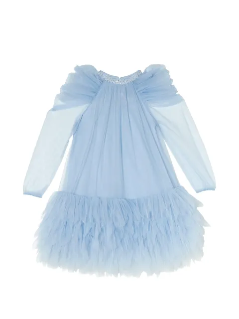 Tutu Du Monde Pearl embellished ruffled dress