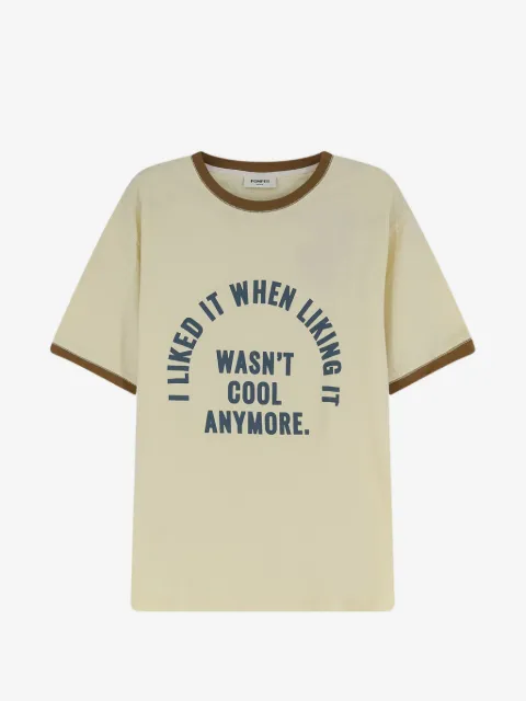 POMPEII t-shirt à slogan imprimé