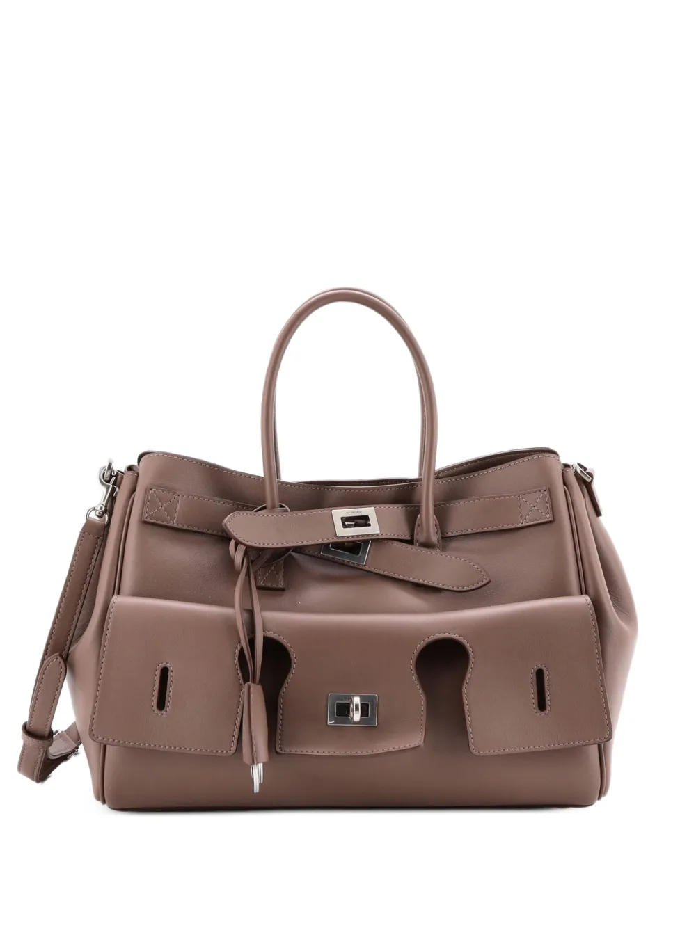 Balenciaga Pre-Owned Kleine Bel Air Tote Bag - Braun