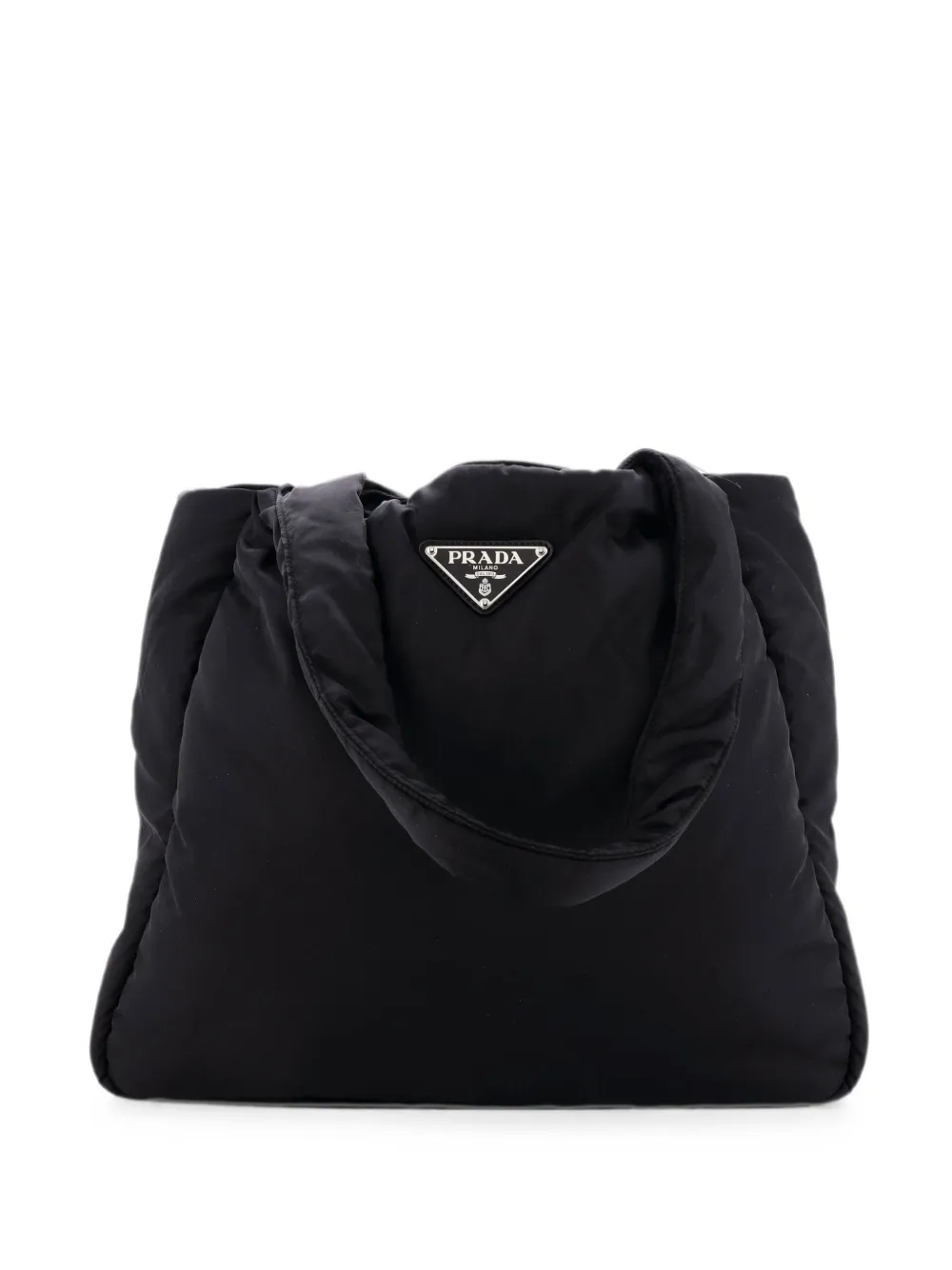 Prada Pre-Owned Padded Soft Re-Nylon Large tote bag - Nero