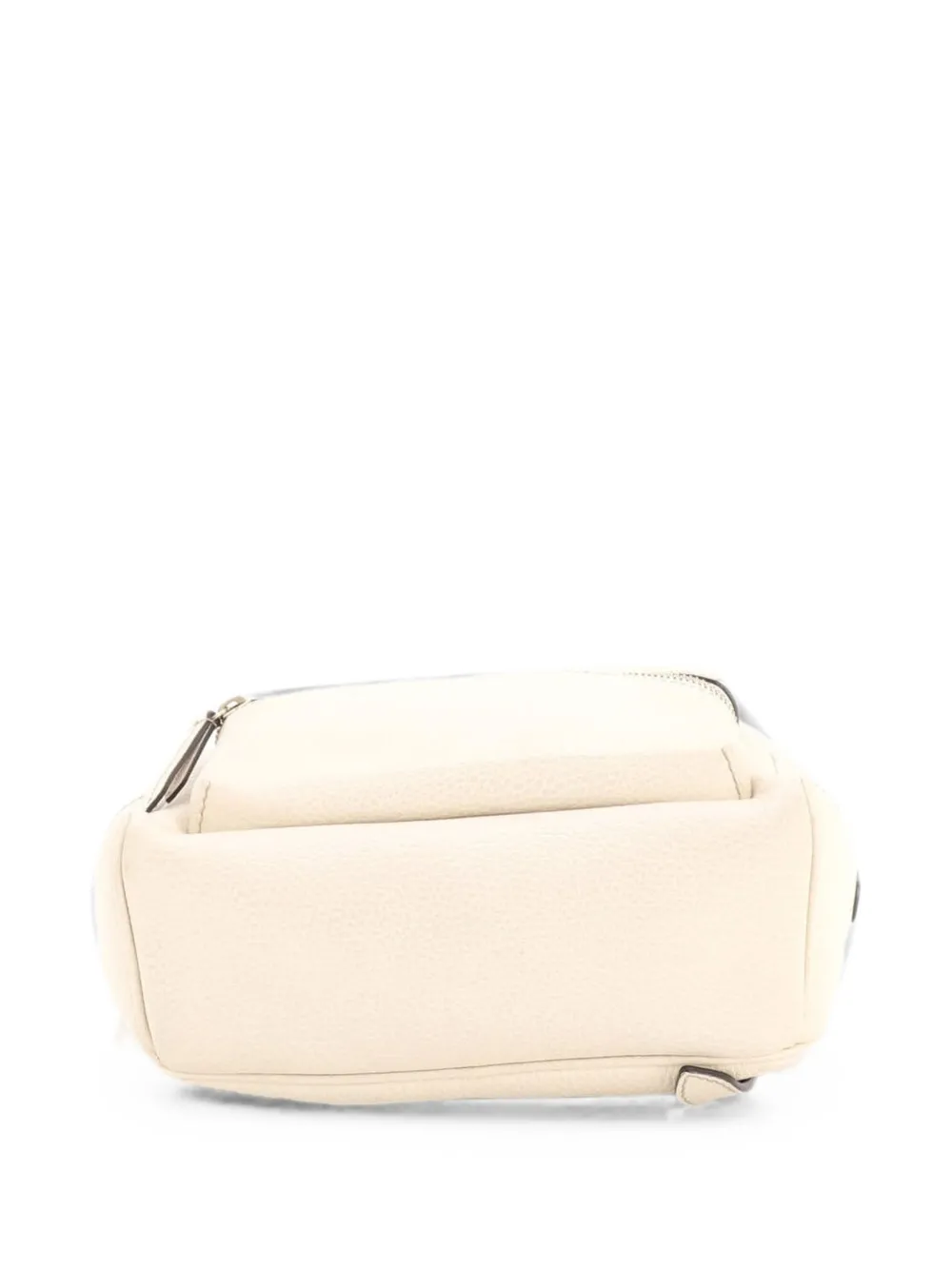Pre-owned Gucci Soho Chain Leather Backpack In Neutrals