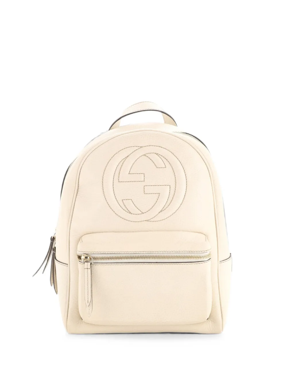 Gucci Pre-Owned Soho Chain Leather backpack - Neutrals