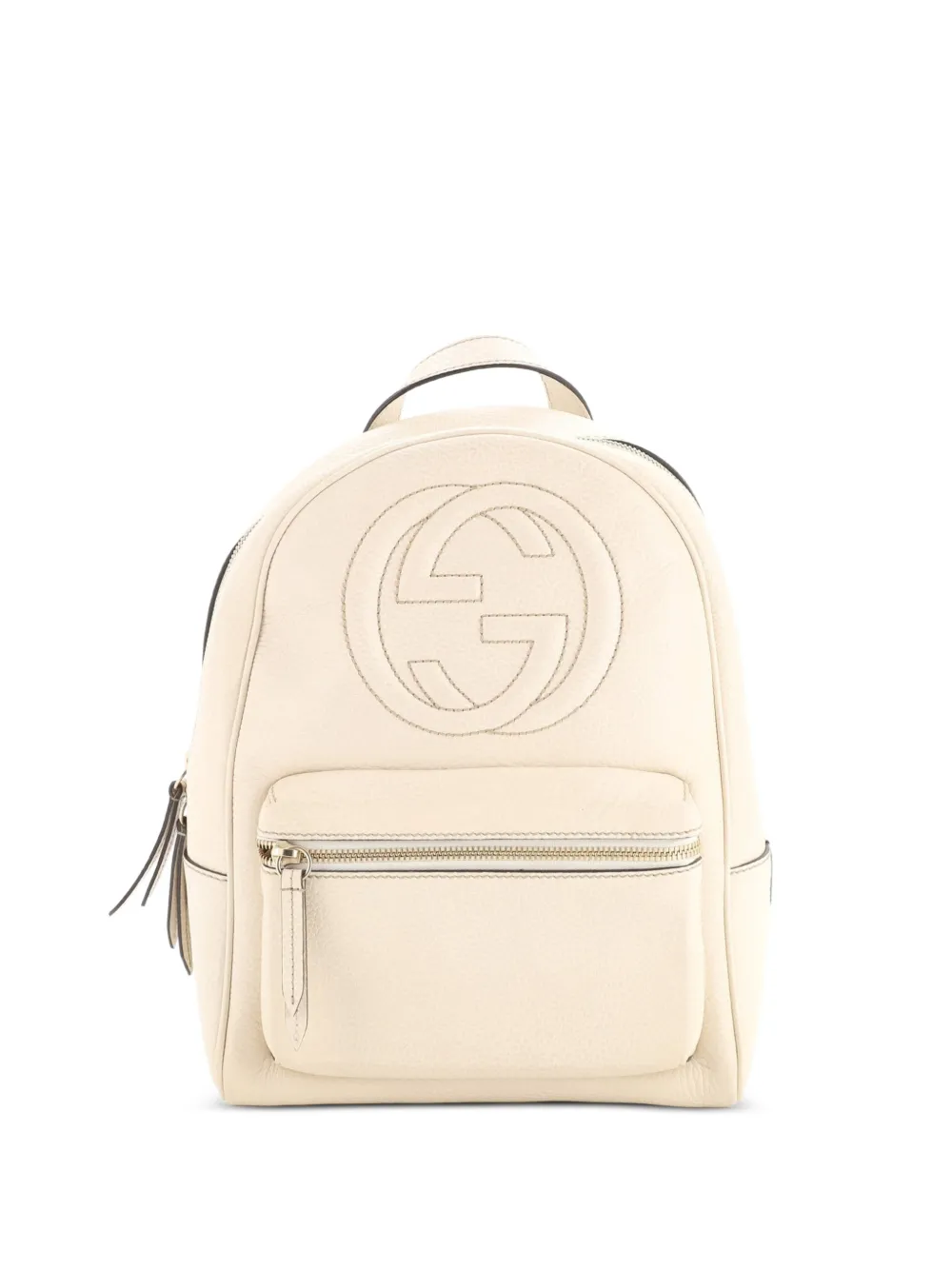 Gucci Pre-Owned Soho Rucksack mit Kette - Nude