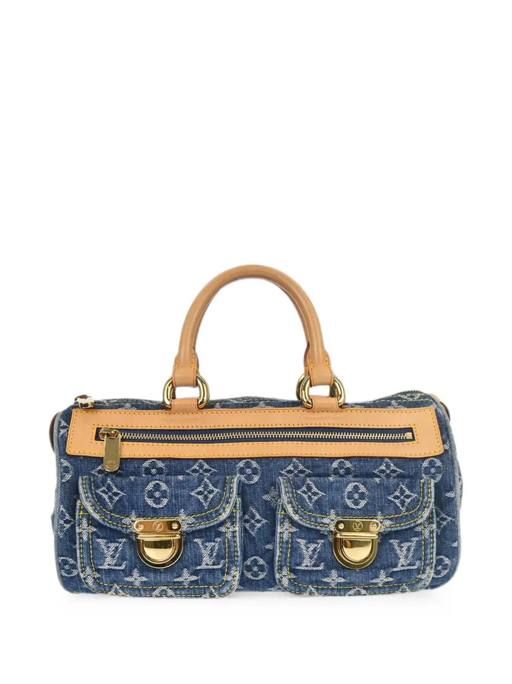 Louis Vuitton Pre-Owned 2005 Monogram Denim Neo Speedy handbag - Blue