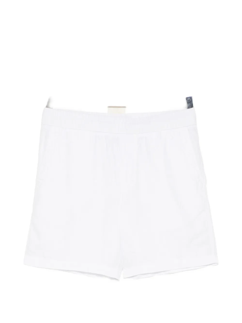 James Perse Shorts leggeri in lino - Bianco
