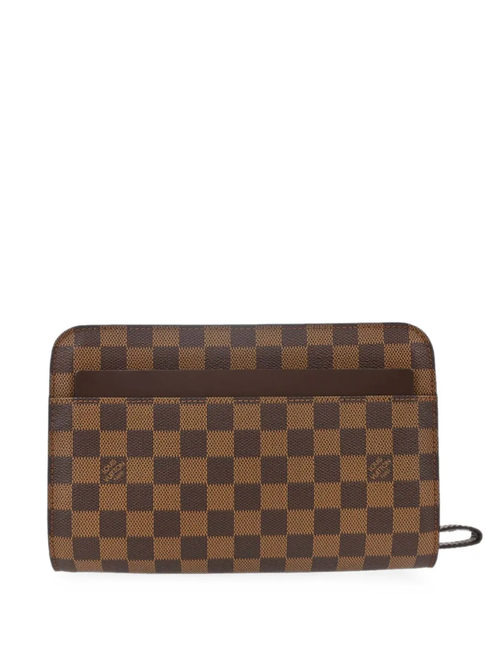 Louis Vuitton Pre-Owned 2002 Damier Ebène Saint Louis clutch bag - Marrone