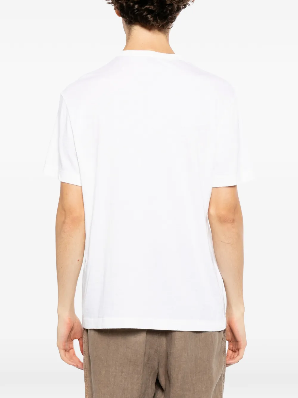 James Perse T-shirt met korte mouwen Wit